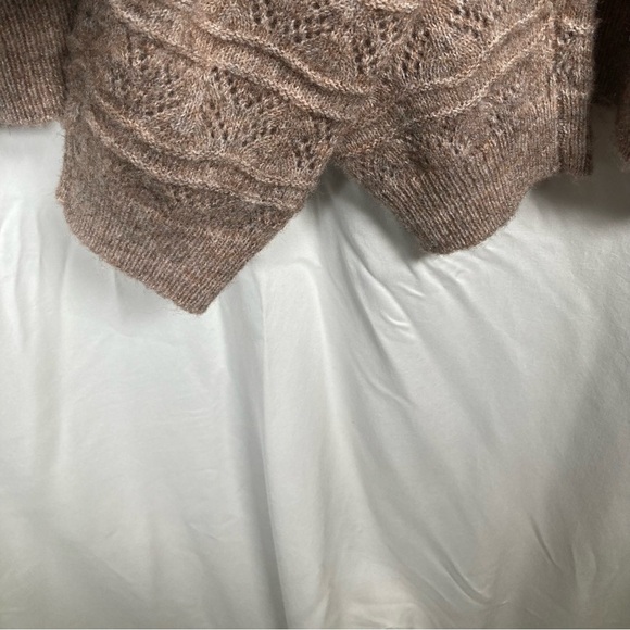 Cozy Croft & Barrow Taupe Button-Up Cardigan Sz XL - Picture 11 of 13